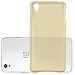Produktbild Cadorabo Hülle für OnePlus One X - Hülle in TRANSPARENT Gold – Handyhülle aus TPU Silikon im Ultra Slim 'AIR' Design - Silikonhülle Schutzhülle Soft Back Cover Case Bumper