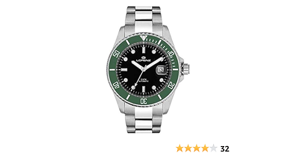 OROLOGIO AUTOMATICO LORENZ SUB LZ26959CC 26959CC : Amazon.it: Orologi