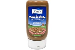 EAT PRIME FOODS Dulce de Leche 13 oz Mardel Super facile à utiliser Consistance homogène parfaite pour crêpes, toasts, brownies, crème glacée et plus encore Sans gluten Sans huile de palme Sans