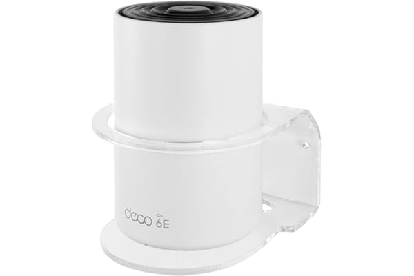BECEMURU Support de bâti Stabilité Protection de bâti de Support d'Acrylique Compatible avec Le système de Maille entière de Maison de Deco X20/X25/X50/X55/XE75/X60/X68/W3600 WiFi (1 Paquet)