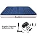 Produktbild ESOLOM Luftmatratze, Premium Luftbett Queen Size, Aufblasbares Luftbett mit elektrischer Luftpumpe, Aufbewahrungstasche und Reparaturpflaster, 80 x 60 x 9 Zoll(203x152x23cm)[EU Standard]