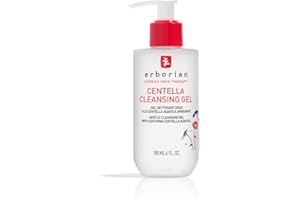 Erborian - Centella Cleansing - Huile/Gel démaquillante pour visage à la centella asiatica - Tous types de peaux - Soin cosmétique Coréen
