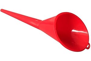 ONEVER Trichter - Benzinmotor-Öl-Dieseladditiv-Motorrad-landwirtschaftlicher Maschinen-Trichter aus Polypropylen (PP) in Rot