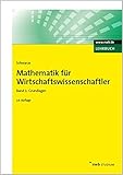 Image de Mathematik für Wirtschaftswissenschaftler, Band 1: Grundlagen. (NWB Studium Betriebswirts