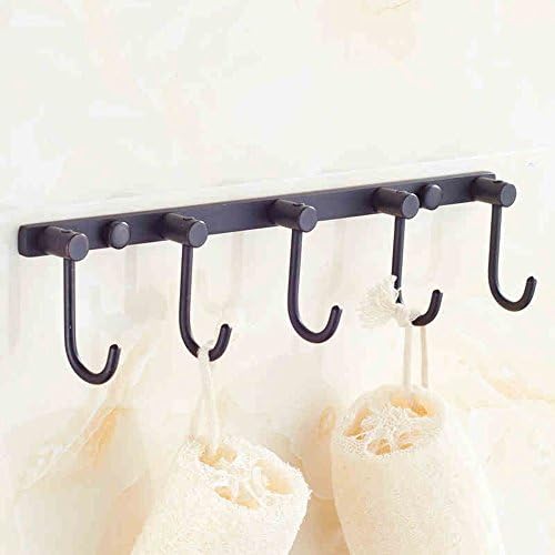 Power Hooks Row Of Black Ancient Copper Wardrobe Kitchen Row Hook Plate Wall Hanging Clothes Clothes Hook