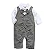 Baby Boy Wedding Tuxedo 1pc Outfit with Bow Tie (6-12 Month)
