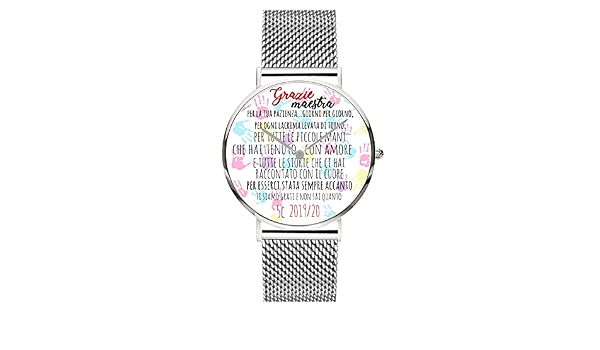 Orologio singolo personalizzabile\