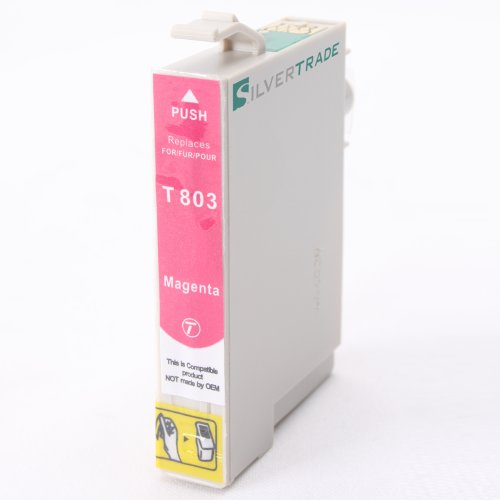 1Set + 1xExtra Schwarz = 7xkompatible Druckerpatronen zu Epson T0801 T0802 T0803 T0804 T0805 T0806 (2x Schwarz & 1x je Farbe) - 6