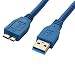 Produktbild Wudi Micro-USB 3.0 Kabel USB 3.0 Typ A Stecker an Micro-B-Schnur für Kamera-Festplatte und mehr 30CM Blau
