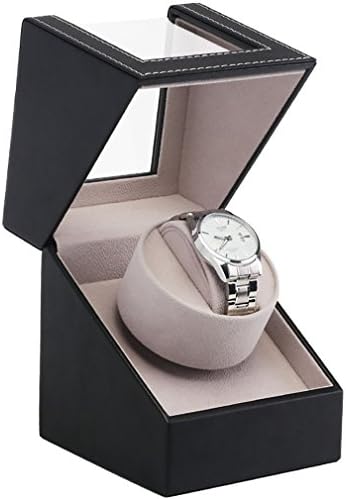 GJA Miniature Electric Watch Automatic Metering Watch Box High-Grade Pu Leather Single