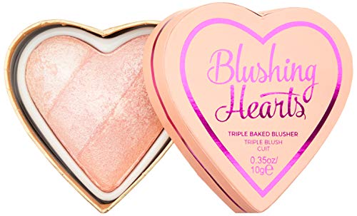 Makeup Revolution I Heart Makeup Blushing Hearts Blush Peachy Pink Kisses Ró? do policzków 10g
