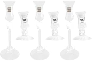 VILLCASE 6 Stück Fischfütterungsclips Gemüse Seetang Saugnapf Clip Futterhalter Fütterungswerkzeug für Aquarium Aquarium Zubehör