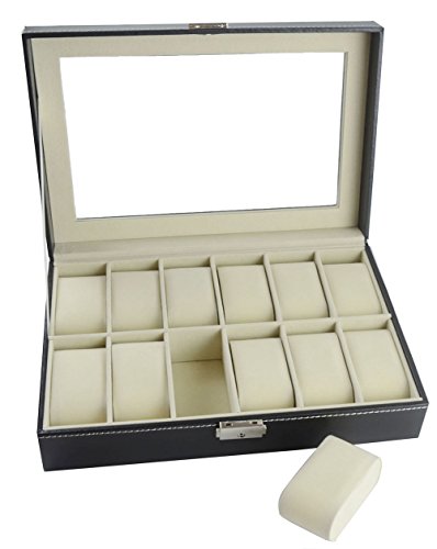 Mayfield Plaza 12 Slots Caja de reloj negro