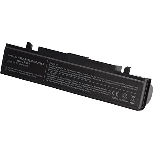 PURE⚡POWER® EXTENDED Laptop Akku für Samsung NP350E7C-A04DE (11.1V, 6600 mAh, schwarz, 9 Zellen) - 3