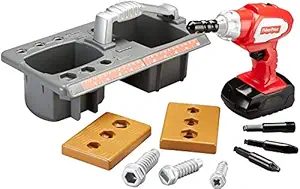 Fisher-Price Drilling Action Tool Set, Pretend Toy for Learning