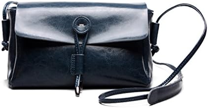 Woemn Handbag 2017 New Trendy Leather Handbag Fashion Leather Bag Ladies Small Square Leisure Shoulder Bag Handbag For Ladies Tote Bag L5015 (Blue)