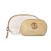 Pacsun Nylon Lightweight Mutipurpose Travel Organizer/Cosmetic Pouch & Bags/Make-up N Toiletry Backpacks (transparent / golden) RS.275.00