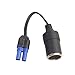 Produktbild 0Miaxudh, Zigarettenanzünder-Steckdose, 12V Silikon-Clip-On-Stecker-Adapter auf Auto-Starthilfe - Schwarz