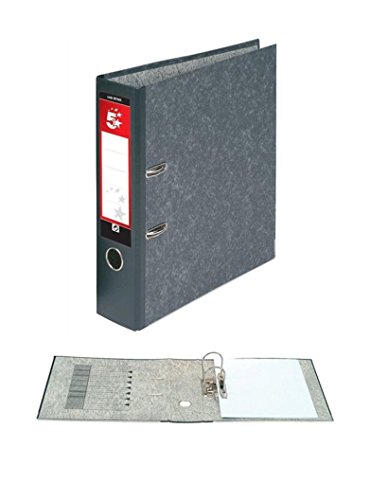 5 Star Office Lever Arch File 70mm A4 Cloudy Grey [Pack 10]