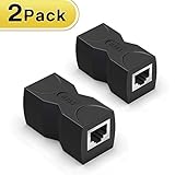 👌Lieferumfang : Ethernetkabel Kupplung RJ45 8P8C x 2; die Beantwortung von E-Mails innerhalb von 24 Stunden und lebenslange Kundendienstservice bekommen.