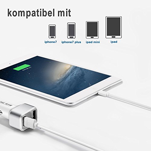 IPhone Kabel 3 Pack 6FT Lightning zu USB Kabel für iPhone 7, SE, 5,5s, 6,6s, 6 Plus, iPad Luft, Mini, iPod (weiß) - 5