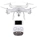 Produktbild JIANGfu Mini Quadrocopter Drohne, S70W 2,4 GHz GPS FPV Drone Quadcopter mit 1080 P HD Kamera Wifi Headless Modus (Weiß)