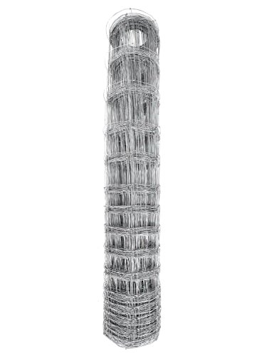 Wildzaun Forstzaun Weidezaun Rollenware Verzinkt 150/12/30 50m - 4