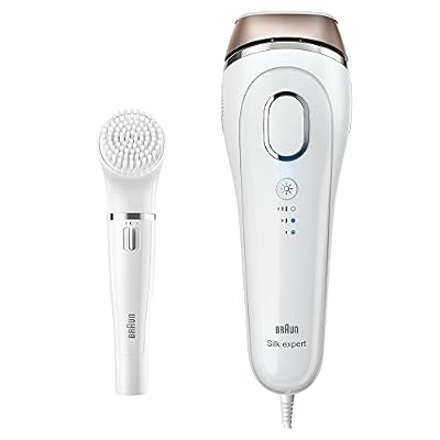 BRAUN Silk-Expert 5 Lumière Pulsée Intense BD 5008 Épilateur + Brosse Nettoyante pour Visage