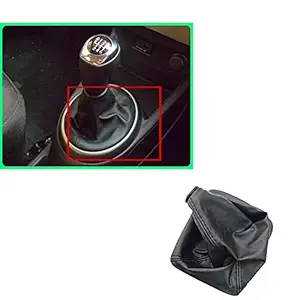 New JD Car Accessories Pu Leather Gear Shift Lever Cover for Hyundai i20Type 2 (2013-2014)