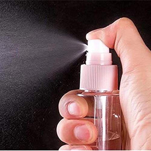 MAX HOME� Plastic Portable Travel Cosmetics Bottles Plastic Pressing Spray Bottle for Makeup, Cosmetic, Toiletries Liquid Containers Bottles - Image 5