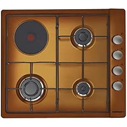 Rosieres RTL631 EMFA Dessus de table Marron four et cuisinière - fours et cuisinières (Dessus de table, Combiné, Marron, 560 x 480 x 40 mm, Rotatif, En haut à droite)