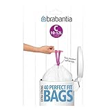 Brabantia Bin Liners, Size C, 10-12 L - 40 Bags