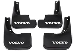 YNEION 4Pcs Car Mud Flaps for Volvo XC60 2008-2013 Splash Guards Mudguards,Fender Mudflaps Car Accessories,A