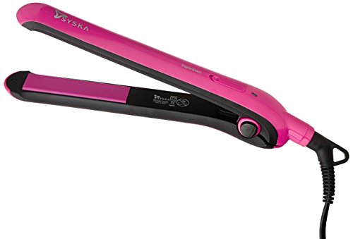 Syska HS6811 Super Glam Hair Straightener (Red/Black) RS.874 (30.00% Off) - Amazon