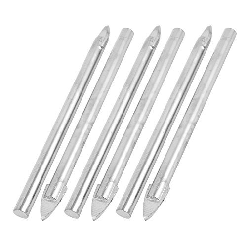 70 mm 6 mm Hartmetall Spear Head Glass Marble Tile Bohrer Bohren Bit 6