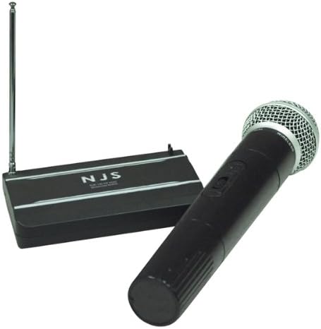 New Jersey Sound 174.1 MHz VHF Handheld Radio Wireless Microphone System