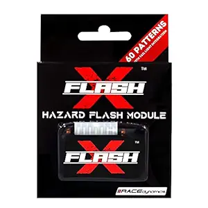 Aow Attractive Offer World Flash X Hazard Module, Blinker/Flasher (60 Pattern) for Svartpilen/Vitpilen 250 Plug N Play