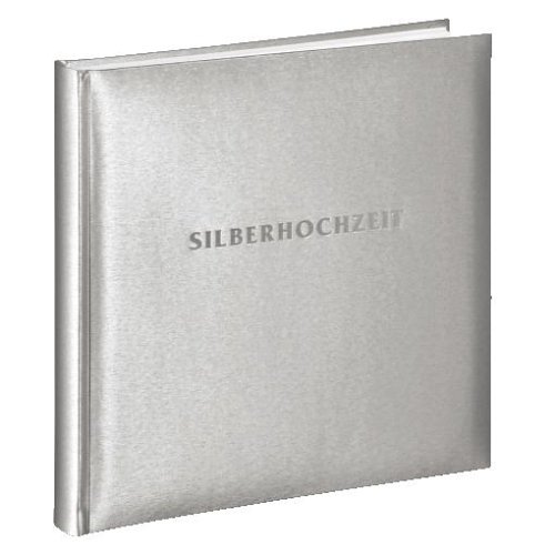 Preisvergleich Produktbild Hama Silberhochzeit Buch 30x30 10x15 240 Fotos 60 Seiten 31313