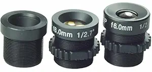blf Kits of Lens 6mm, 8mm, 12mm Board Lens Black for Security CCTV Surveillance Camera