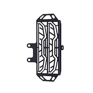 Spidy Moto Himalayan Radiator Grill/Guard/Cover Stainless Steel Motorcycle Bike Radiator Guard Protector Grill for Bullet (Black) Engine Guard/Grill/Cover radiator grill Grill/Guard RE Himalayan
