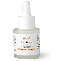 Vilvah Store Milk Drops Brightening Serum Formulated With Rice ...