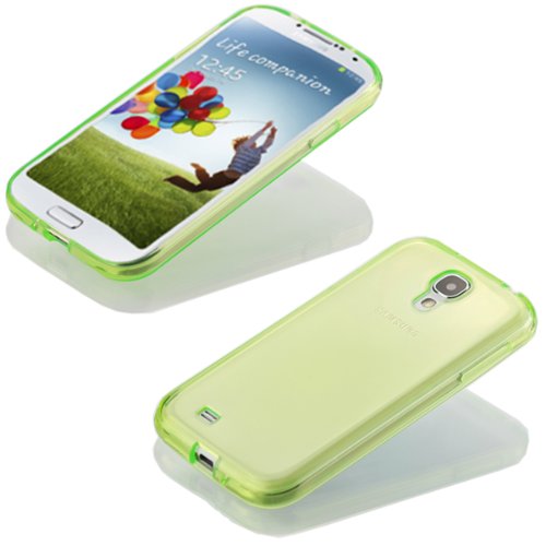 Silikon Soft Samsung Galaxy S4 i9500 Blickdicht / Transparent TPU Hülle Cover Skin Case Schale Bumper Tasche Etui Schutz (Blickdicht Schwarz) - 5