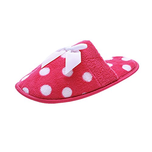 Preisvergleich Produktbild Hausschuhe Unisex Winter Plüsch Stiefel DOLDOA Innen Bowknot Pantoffeln Slipper