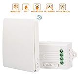 ♥Mehrere Lichtschalter anschließbar♥: ein Empfänger kann mit bis zu 10 Schaltern verbunden werden. Somit können Sie eine Lichtquelle mit mehreren Schaltern bedienen. Ganz einfach auch als zusätzliche Schalter zu bereits bestehenden Lichtschaltern. Ein Sender kann mit zahllos Empfänger verbunden werden. Fühlen Sie sich frei zu kombinieren.