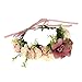 Produktbild VADOO Boho Blume Stirnband Girlande Krone - Handgemachte Floral Haar Kranz mit Verstellbaren Band für Festival Hochzeit