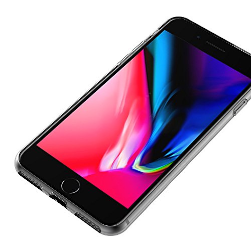 Funda iPhone 7 Plus   iPhone 8 Plus  AICEK iPhone 7 Plus Funda Transparente Gel Silicona Apple iPhone 7 Plus Premium Carcasa para iPhone 7 Plus   iPhone 8 Plus 5 5 