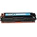 Produktbild Kompatibel mit HP HP2025 Tonerpatrone HP451 HP476 Drucker, Kompatibel mit Tonerpatrone Für HP CE410X CE410A CE411A CE412A CE413A Tonerpatrone, 4 Farben Optional (Farbe : Cyan)