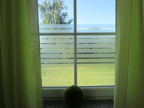 Fensterfolie Milchglasfolie Stratos 6,57/m² Selbstklebend 152cm (1mx152cm)