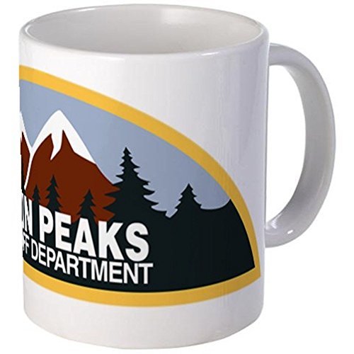 11 ounce Mug - Twin Peaks Sheriff Department Mug - S White by Coffee Mug