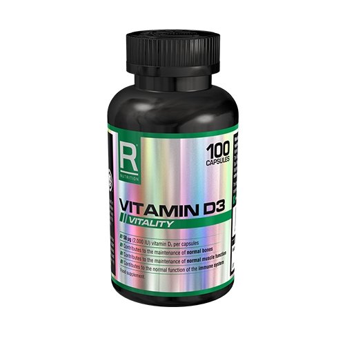 Preisvergleich Produktbild Reflex Nutrition Vitamin D3 2,000i.u (100 Capsules) Standard